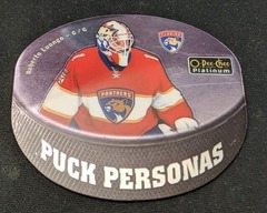 2016-17 OPC Platinum Puck Personas Die Cuts #PP-5 Roberto Luongo Panthers